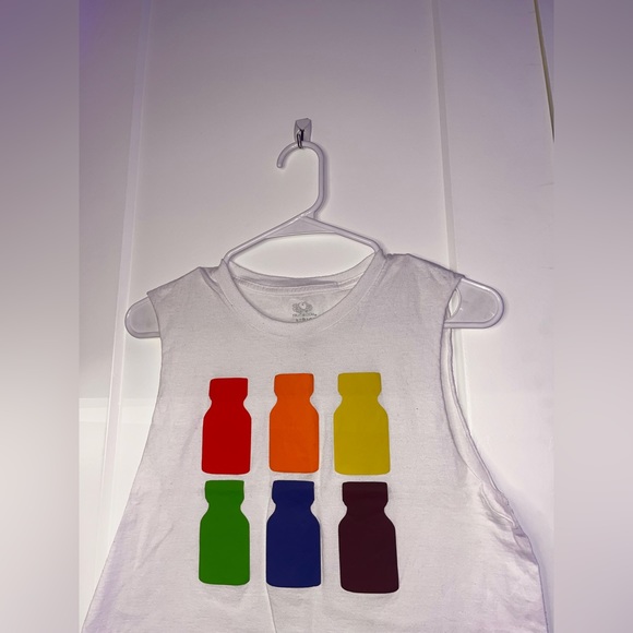 Size youth extra large gay themed crop tops and tanks customized for small guys - Picture 6 of 16